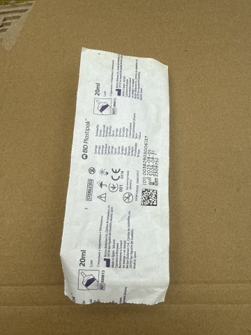 BD 20ml注射針筒