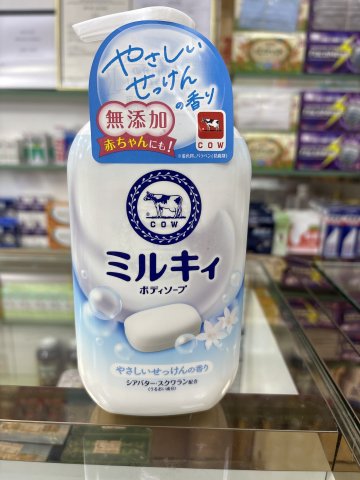 COW牛乳石鹼沐浴露500ML(牛奶皂香)
