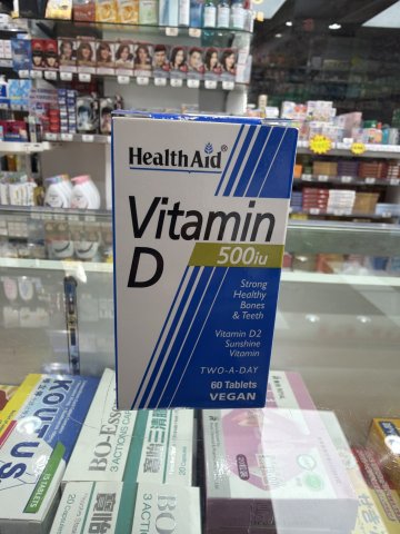 Vitamin D 500iu Tabs 60s