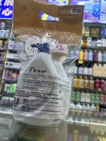多芬沐浴套裝(燕麥+滋潤)1000ml +贈品200ml