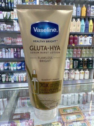 VASELINE凡士林70倍精華凝乳300ML-淡斑勻亮(金)