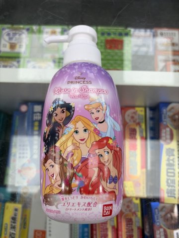 BANDAI迪士尼美人魚兒童洗髮水(清新花香)300ML