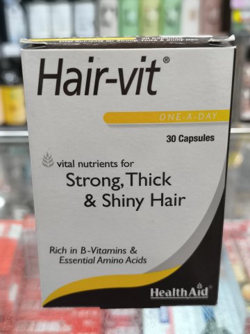 Hair vit blister caps 30s