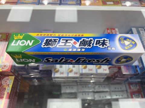 獅王 咸味牙膏