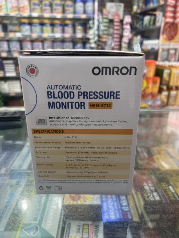 Omron 歐姆龍手臂式血壓計 標準版（HEM-8712）