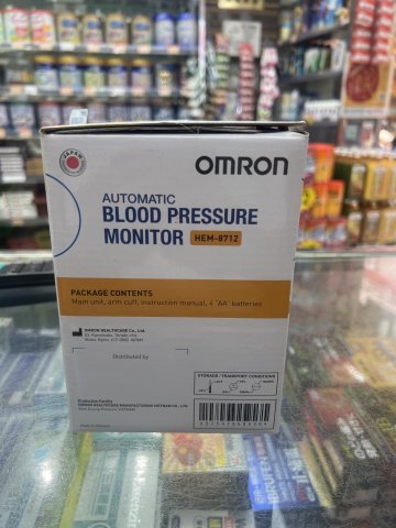 Omron 歐姆龍手臂式血壓計 標準版（HEM-8712）