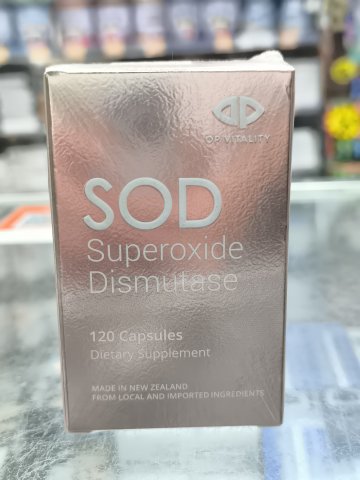 OP VITALITY SOD超氧化物歧化酶 120粒