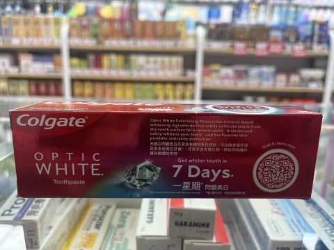 高露潔(光感白）閃鑽亮白牙膏100G