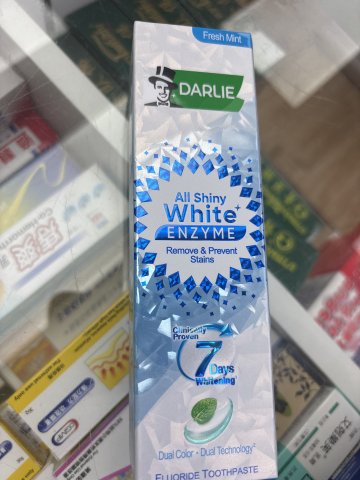 DARLIE黑人全亮白極酵素牙膏(薄荷味)120g