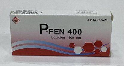 P-FEN 400mg 解熱鎮痛片20粒