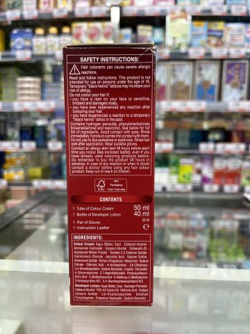 德國施華蔻POLY COLOR染髮劑(啡色41) SCHWARZKOPF POLY TINT HAIR DYE NAT MED BRWN 41