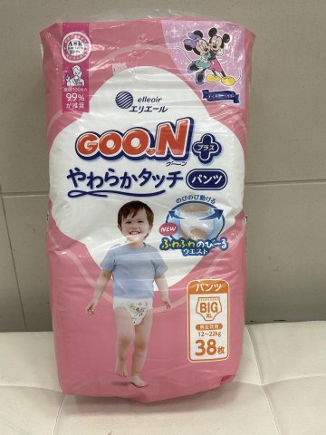 日本GOON大王紙尿褲 PXL38