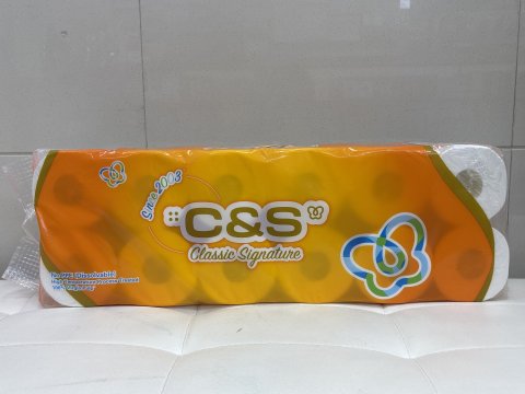 潔柔C&S12卷衛生卷紙(橙色)150g