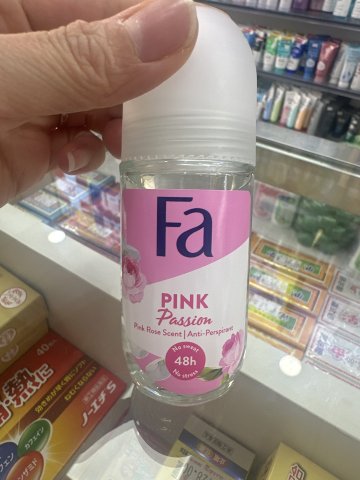 FA止汗香體露（走珠）紅粉天使50ml