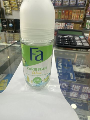 Fa走珠香體露-綠色Caribbean Lemon