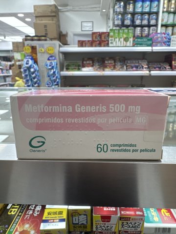 Generis Metformina 500mg