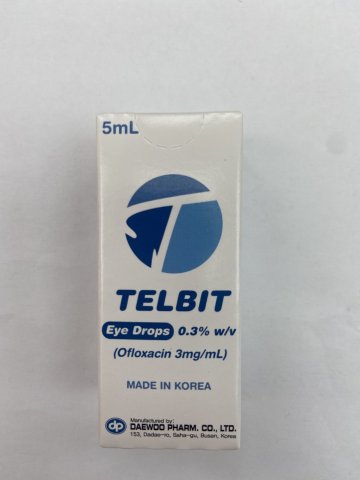 Telbit eye drops 0.3% w/v 5ml
