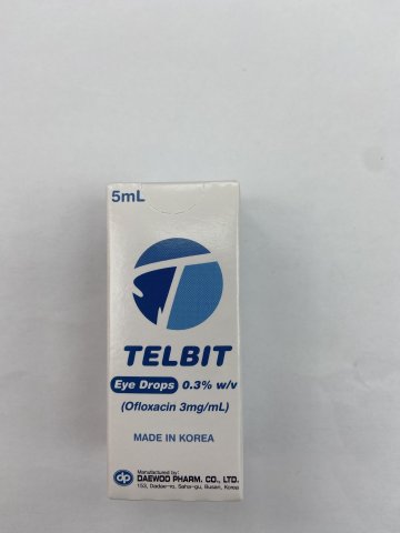 Telbit eye drops 0.3% w/v 5ml