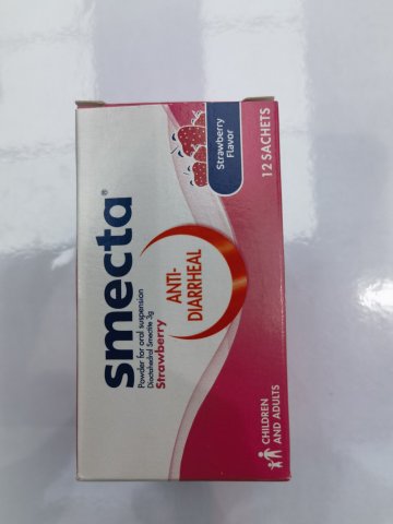 smecta 思密達止瀉劑 草莓味 12s
