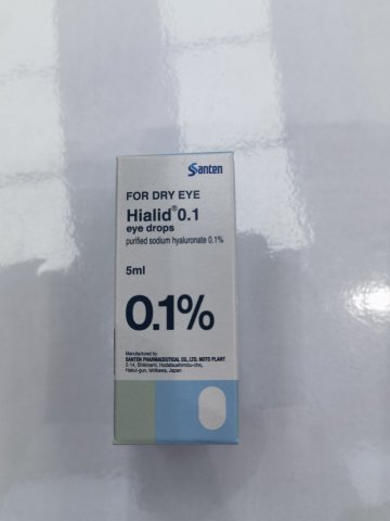 Hialid 0.1 eye drops