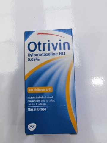Otrivin Children 0.05% drops（小兒）安鼻靈