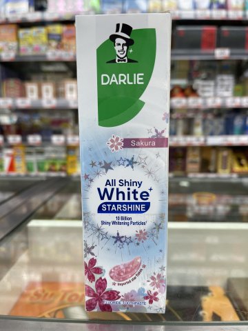 Darlie全亮白星耀日本晚櫻牙膏