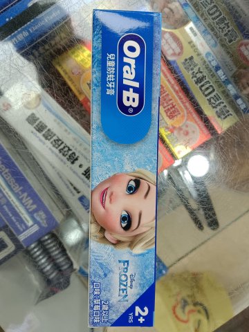 ORAL-B兒童(2歲以上)防蛀牙膏_魔雪奇緣(草莓味)40克