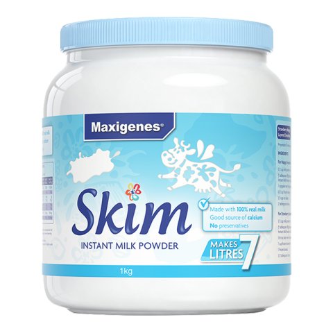 Full Cream脫脂奶粉1KG(藍妹子）