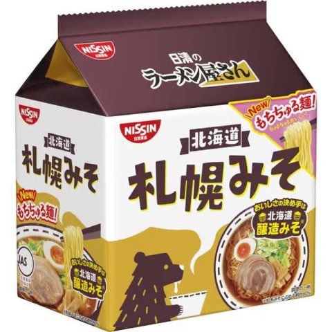 日清 北海道拉麵-味噌 5包入